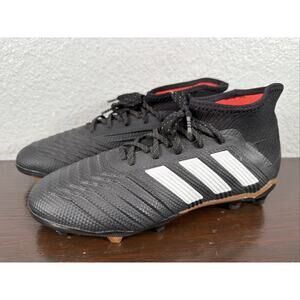 Adidas Predator 18.1 FG CP8872 ControlSkin Black Cleats Football/Soccer Size 3.5